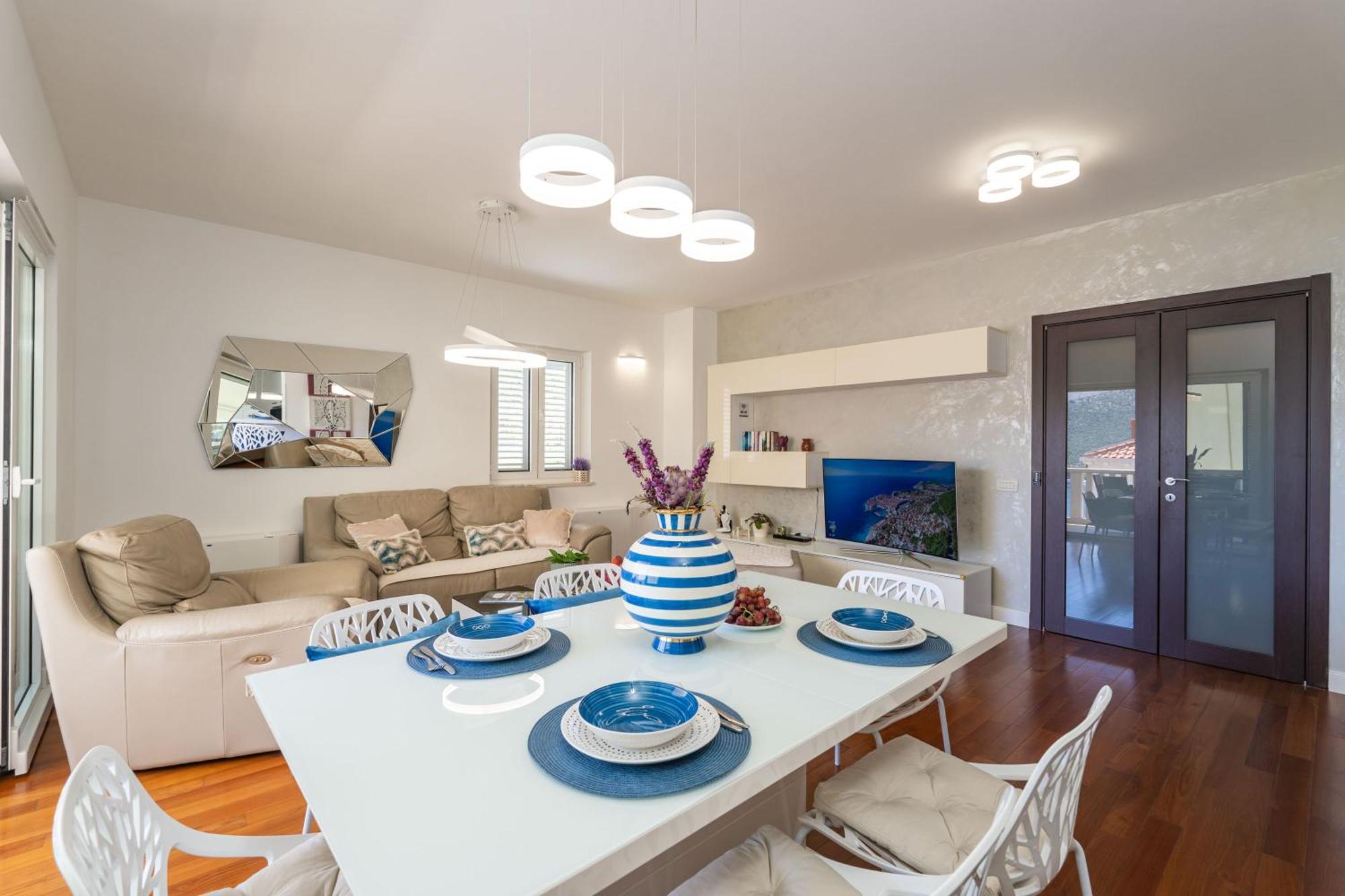 Seaview Elegance Apartment Zaton  Dış mekan fotoğraf